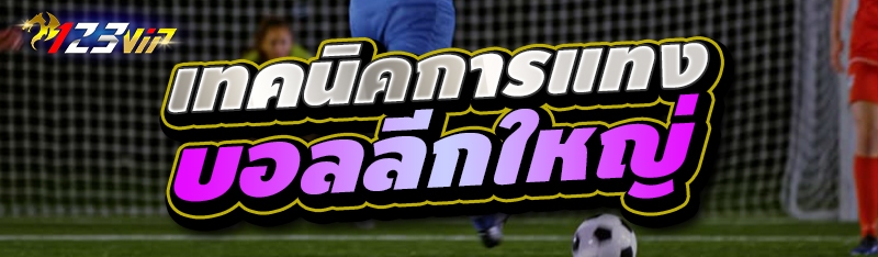เทคนิคการแทงบอลลีกใหญ่ 